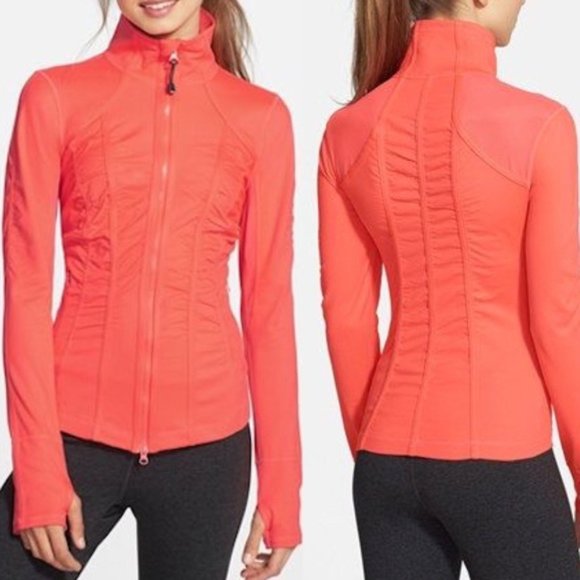 Zella Tops - Zella Trinity Jacket - Coral